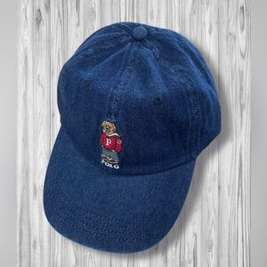 Polo by Ralph Lauren Blue Denim Hat Classic Design